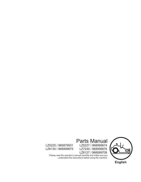 husqvarna zero turn mower parts diagram