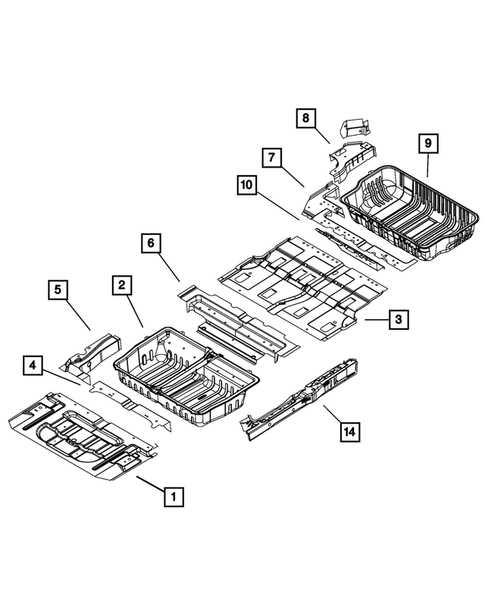 dodge caravan parts diagram