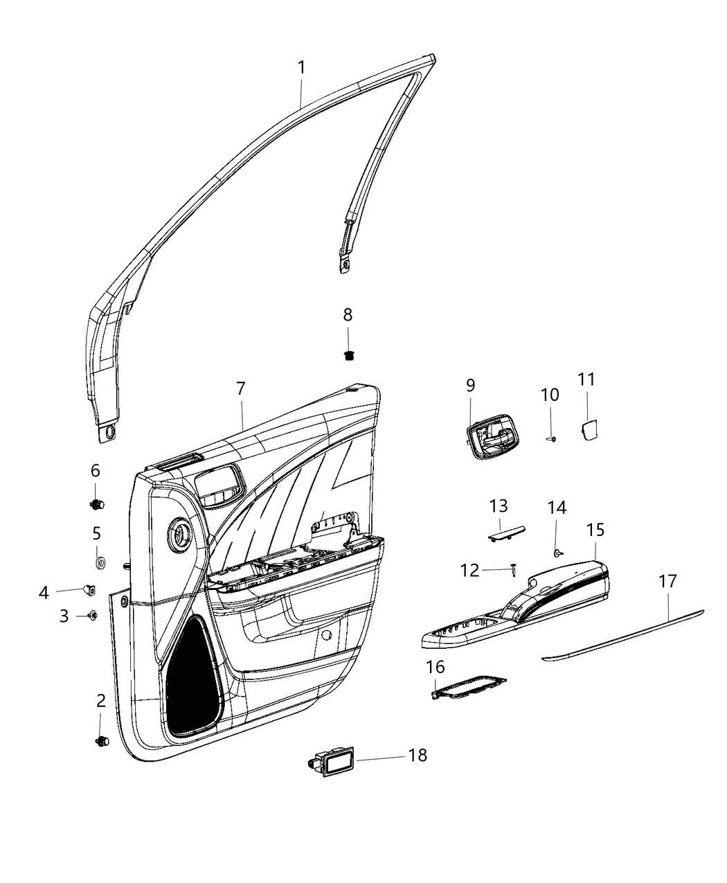 dodge charger body parts diagram