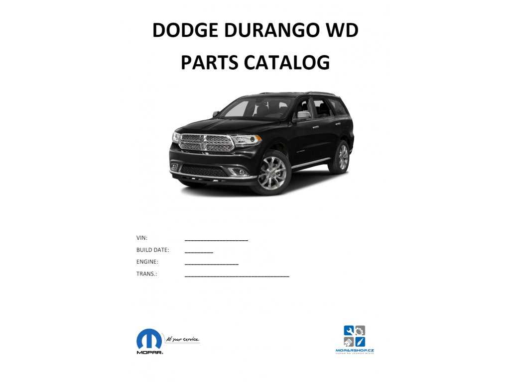 dodge durango parts diagram