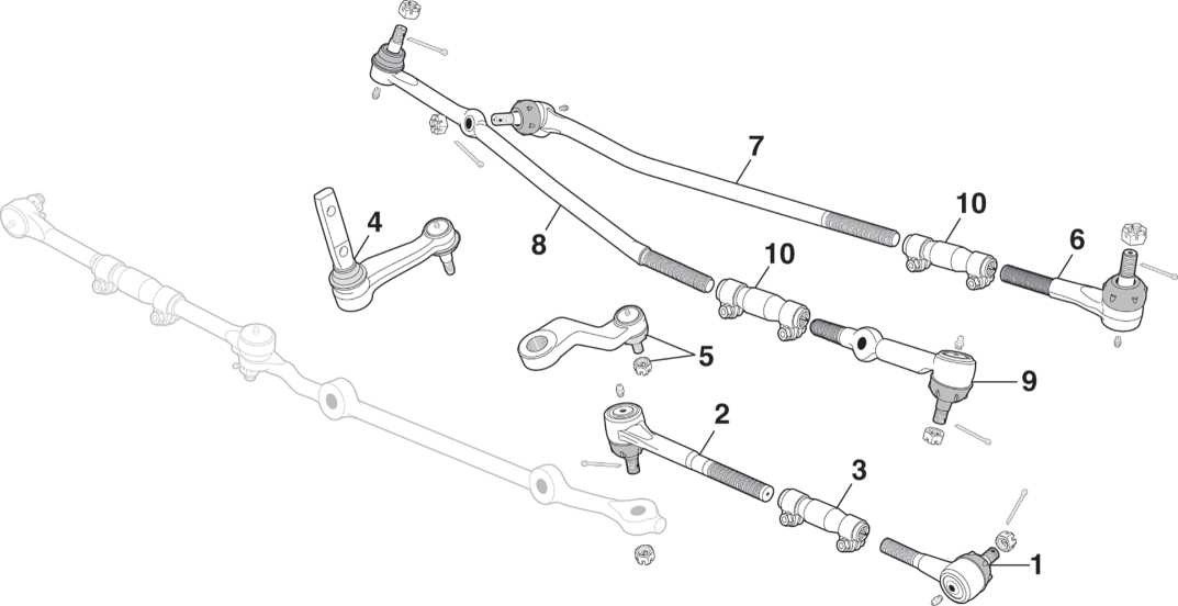 dodge ram steering parts diagram