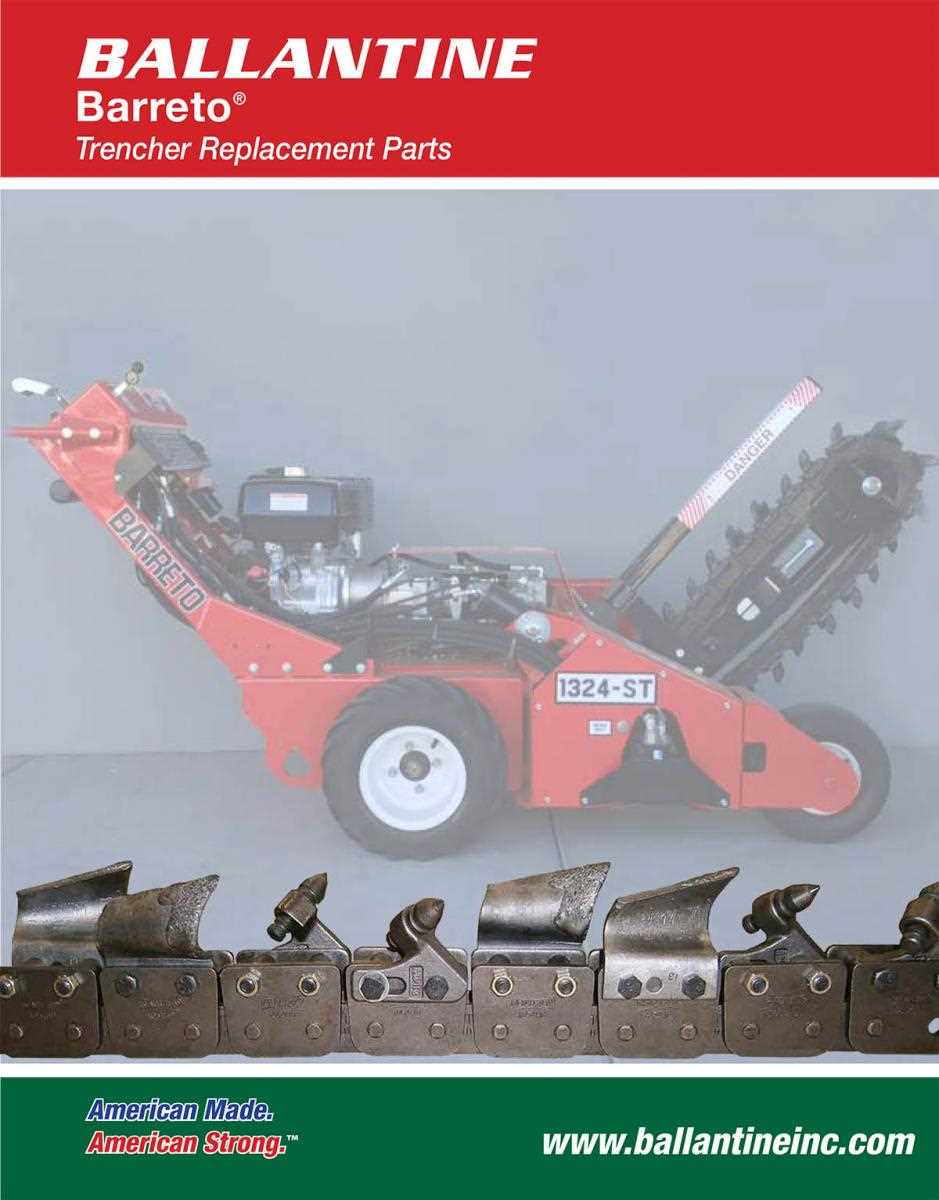 vermeer trencher parts diagram