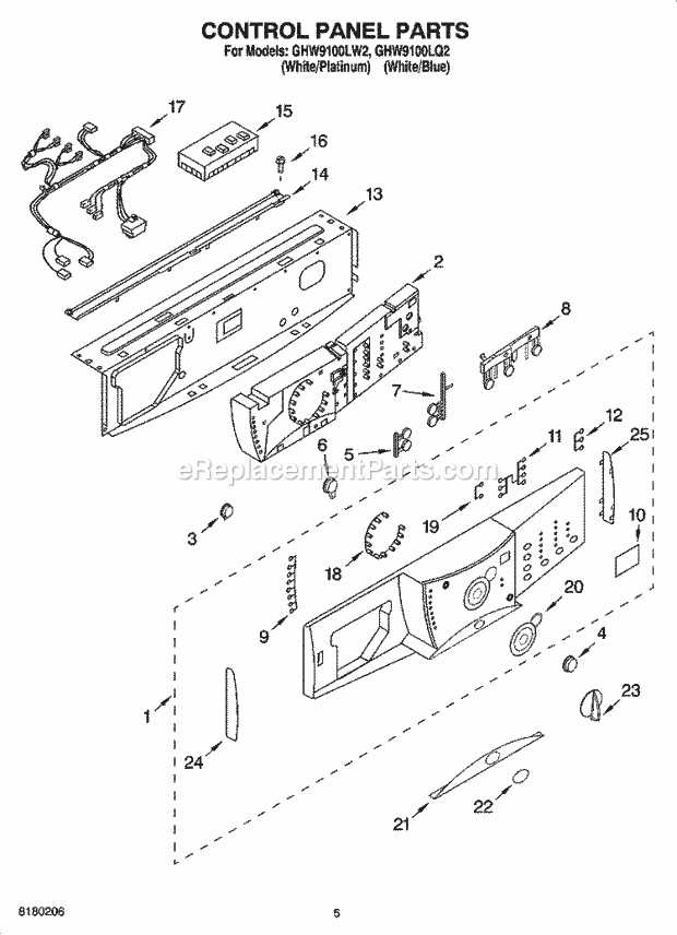 duet washer parts diagram