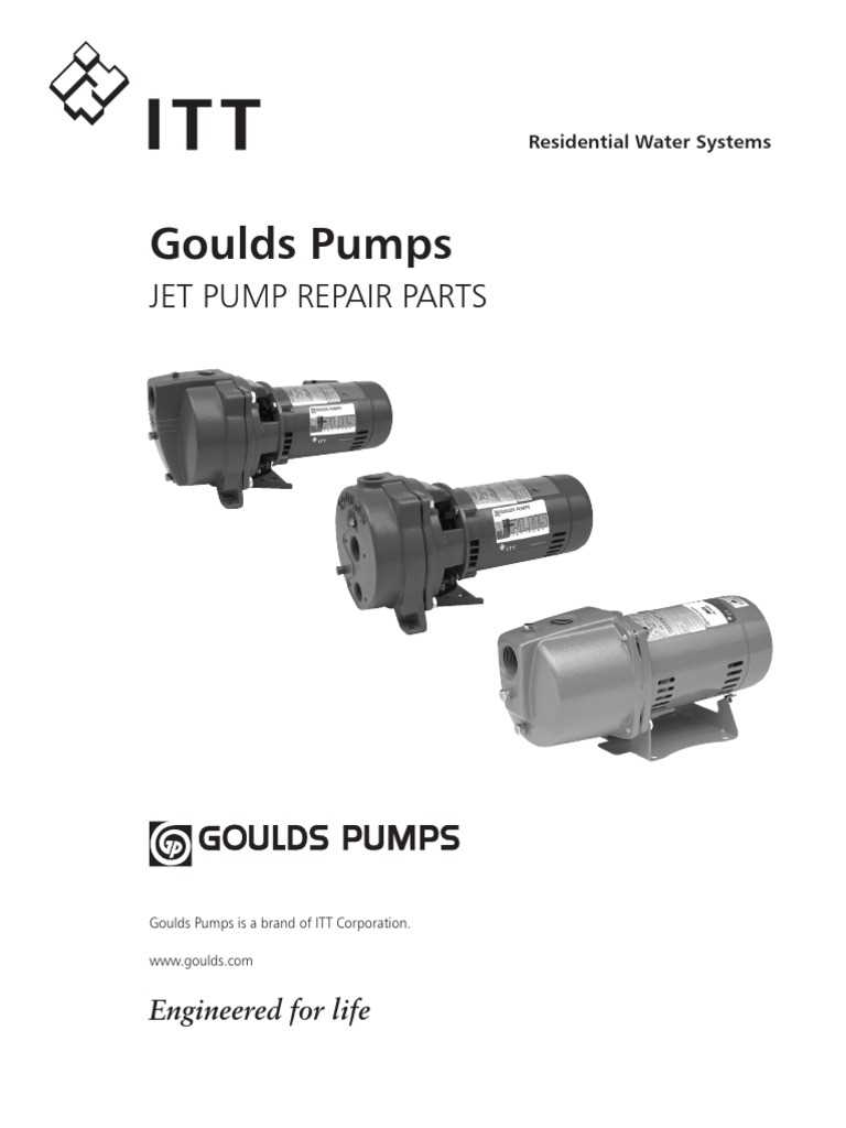 goulds water pump parts diagram