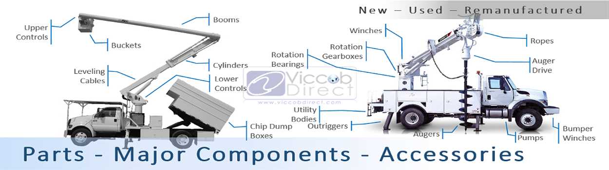 altec bucket truck parts diagram