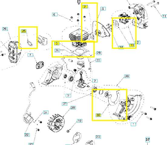 husqvarna 125b leaf blower parts diagram