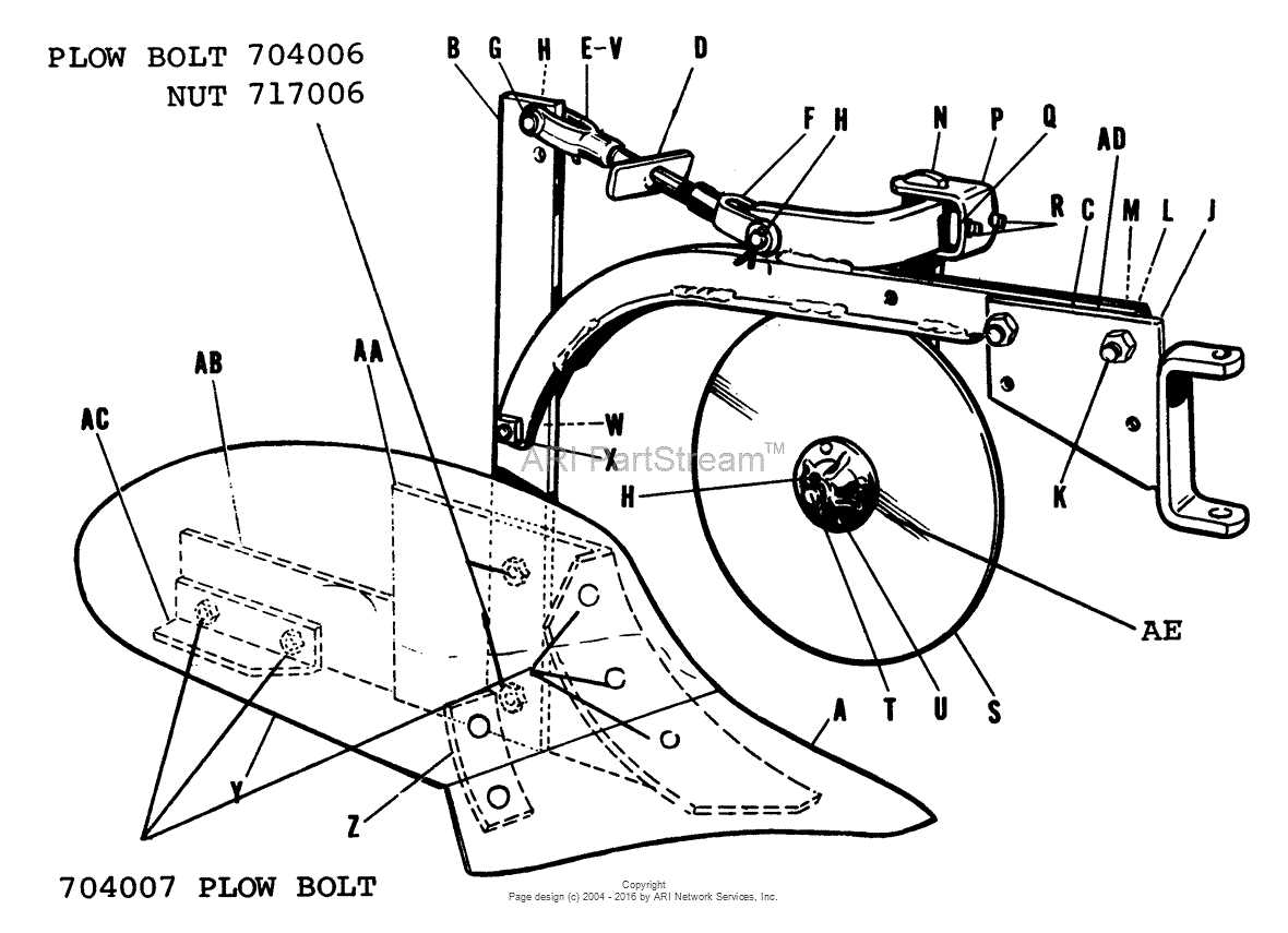 cycle country plow parts diagram