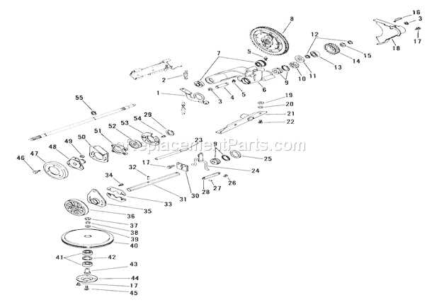 ariens lawn mower parts diagram