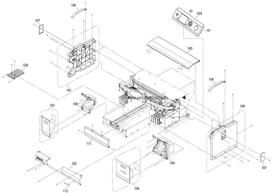 epson printer parts diagram