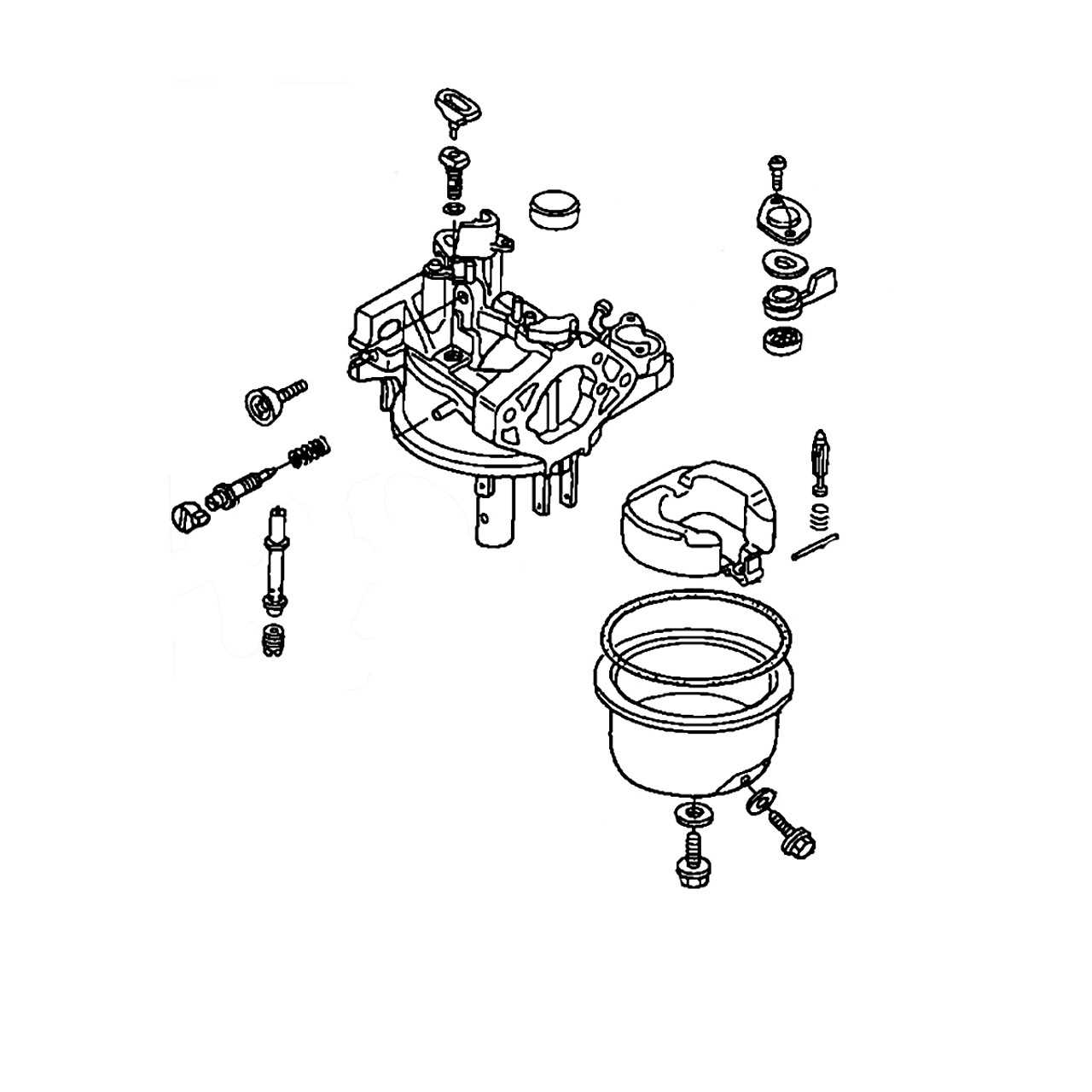 honda gx390 carburetor parts diagram