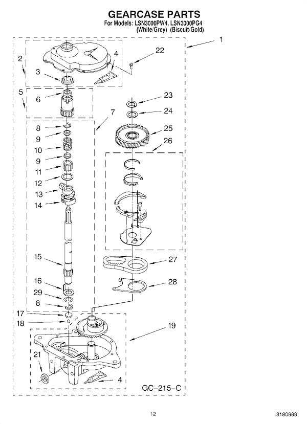 whirlpool parts diagrams