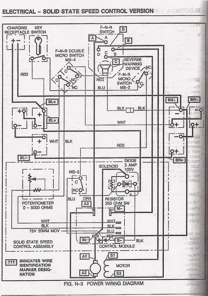 ezgo marathon parts diagram