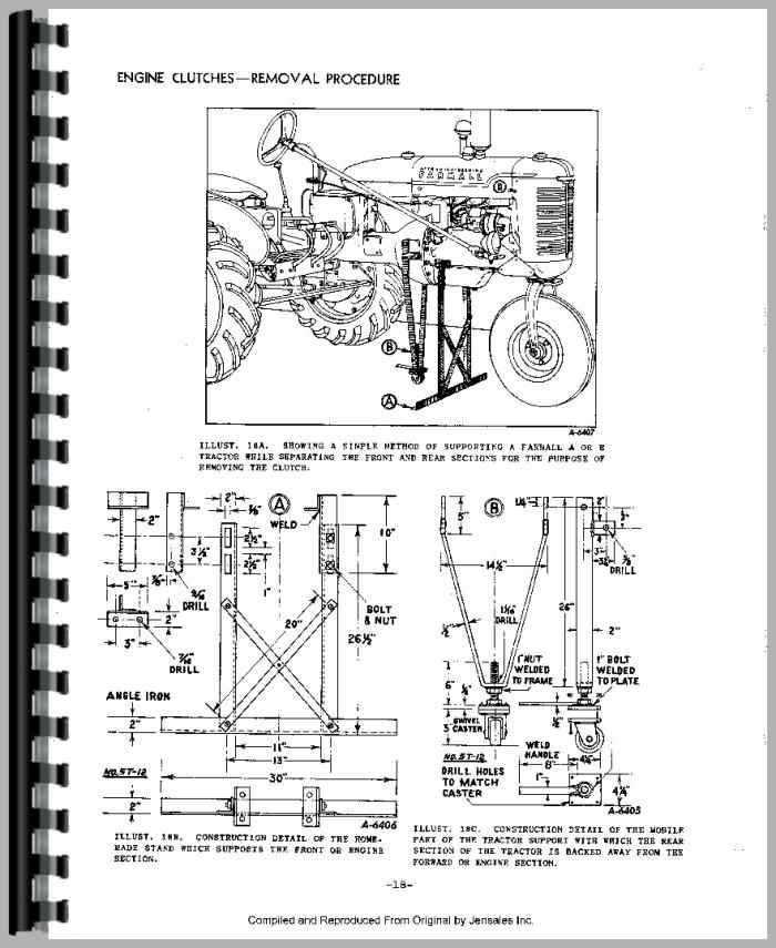 farmall m parts diagram