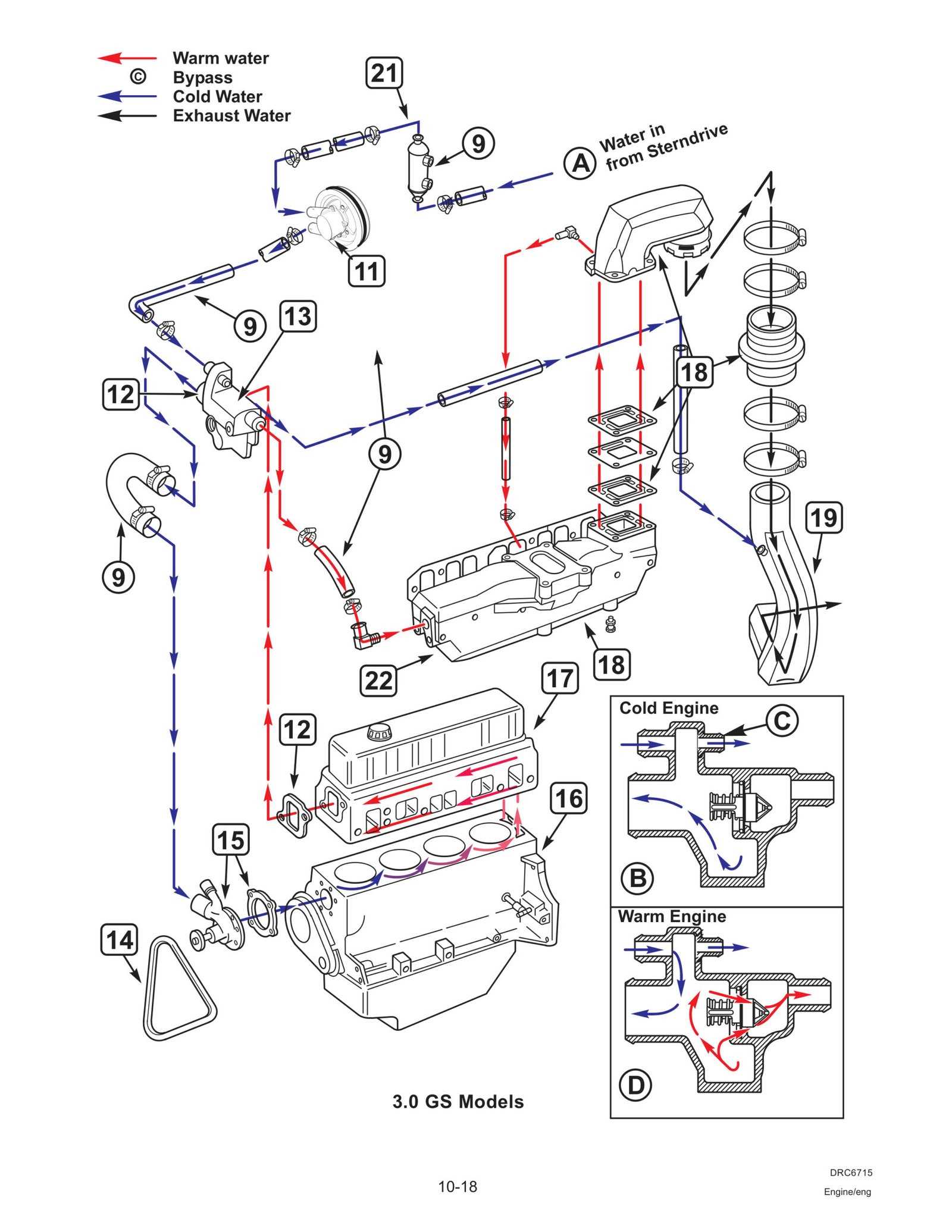 volvo penta 4.3gl parts diagram