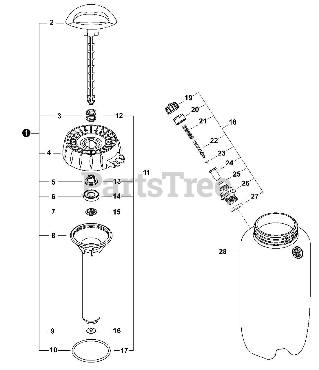 fimco sprayer pump parts diagram