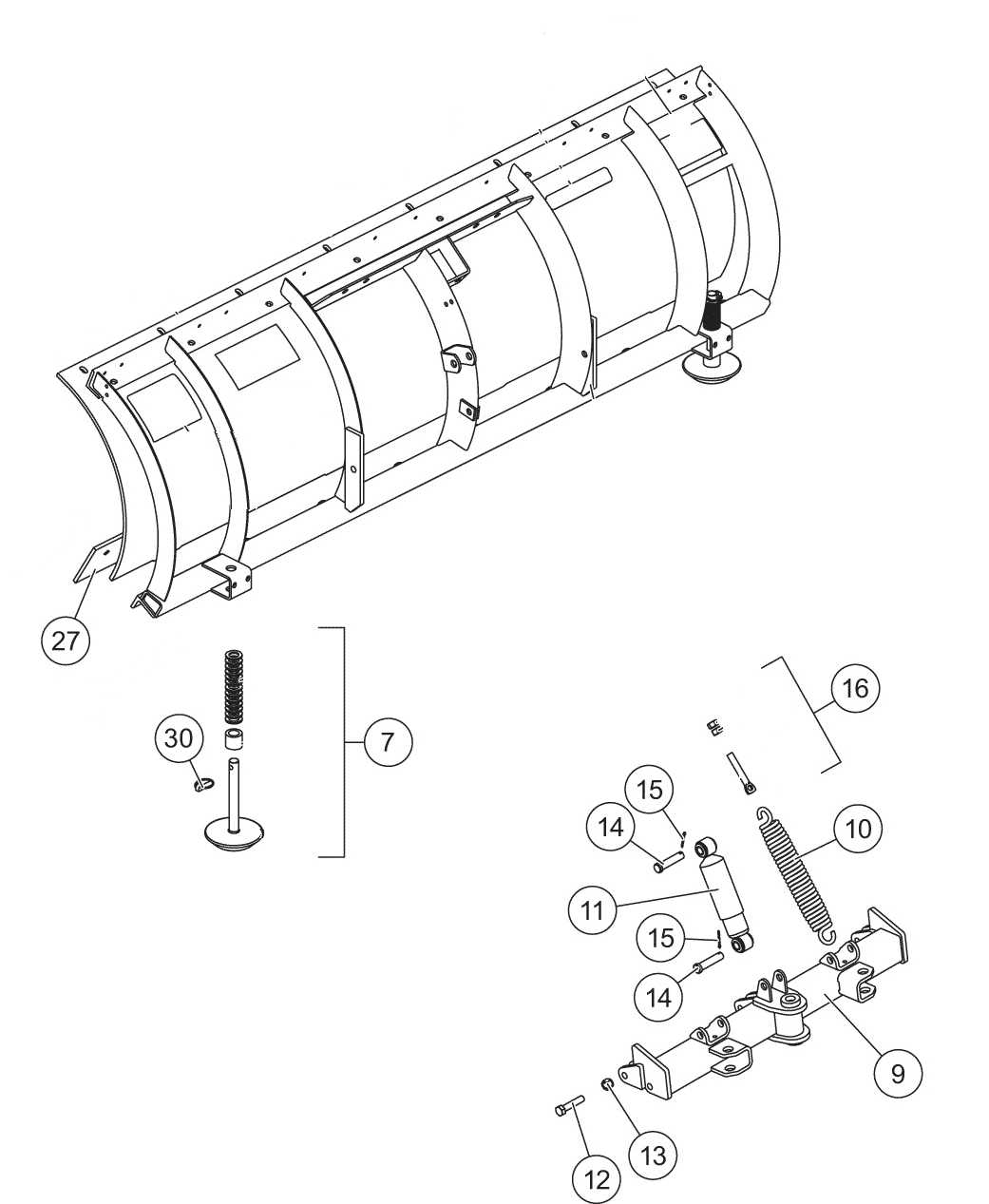 fisher snow plow parts diagram