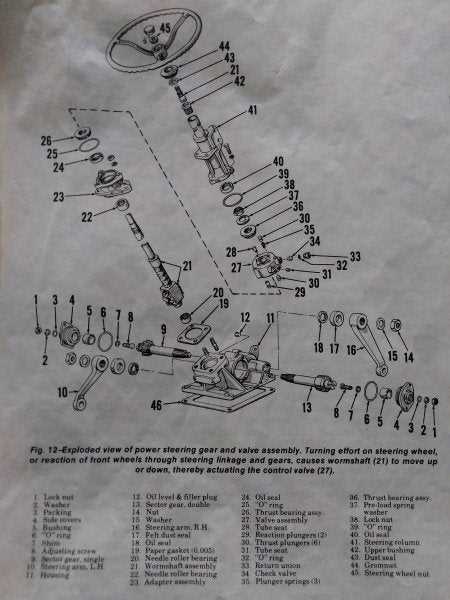 ford 3000 parts diagram