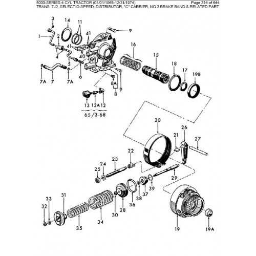 ford 5000 tractor parts diagram