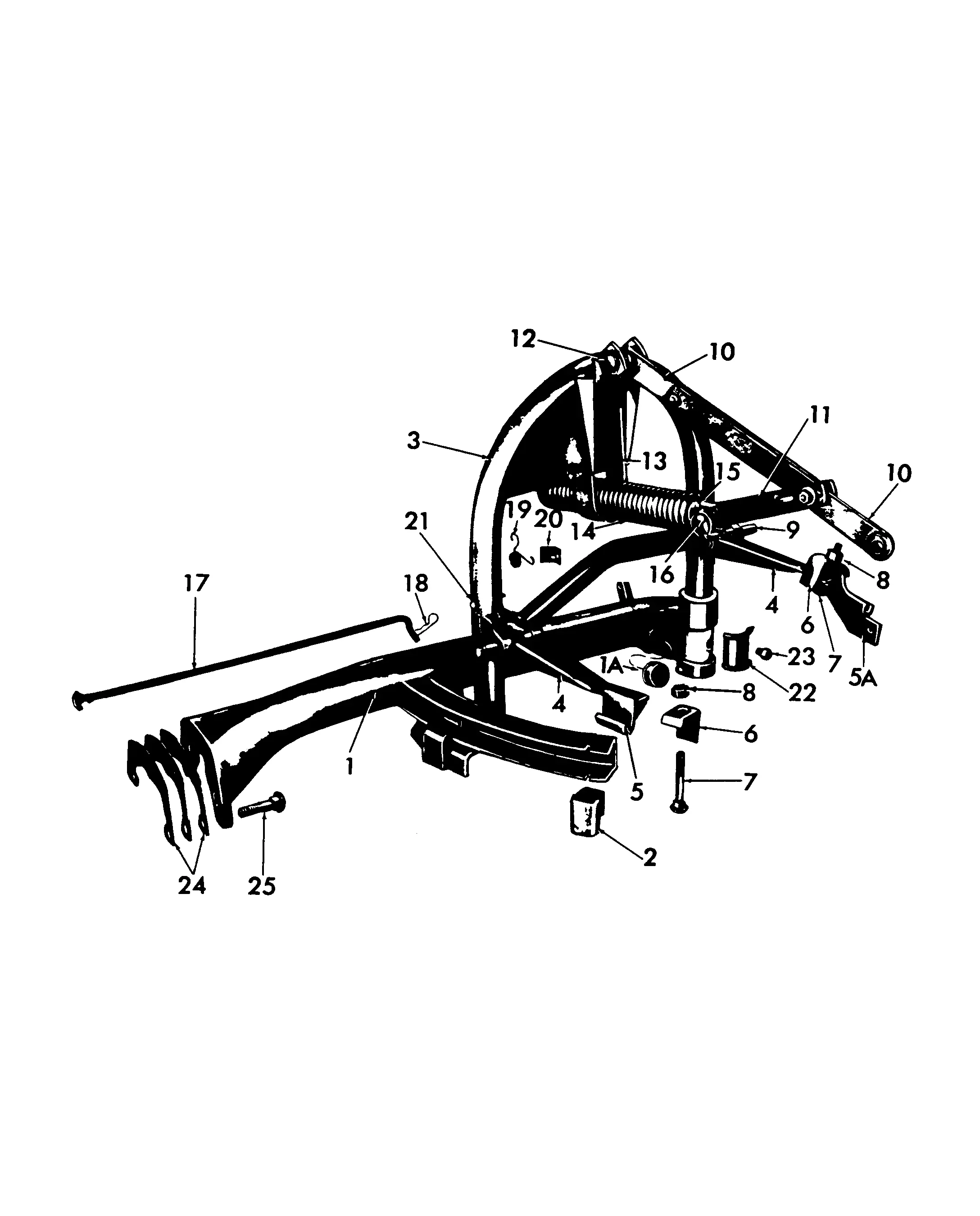 ford 501 sickle mower parts diagram