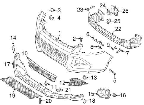 ford escape parts diagram