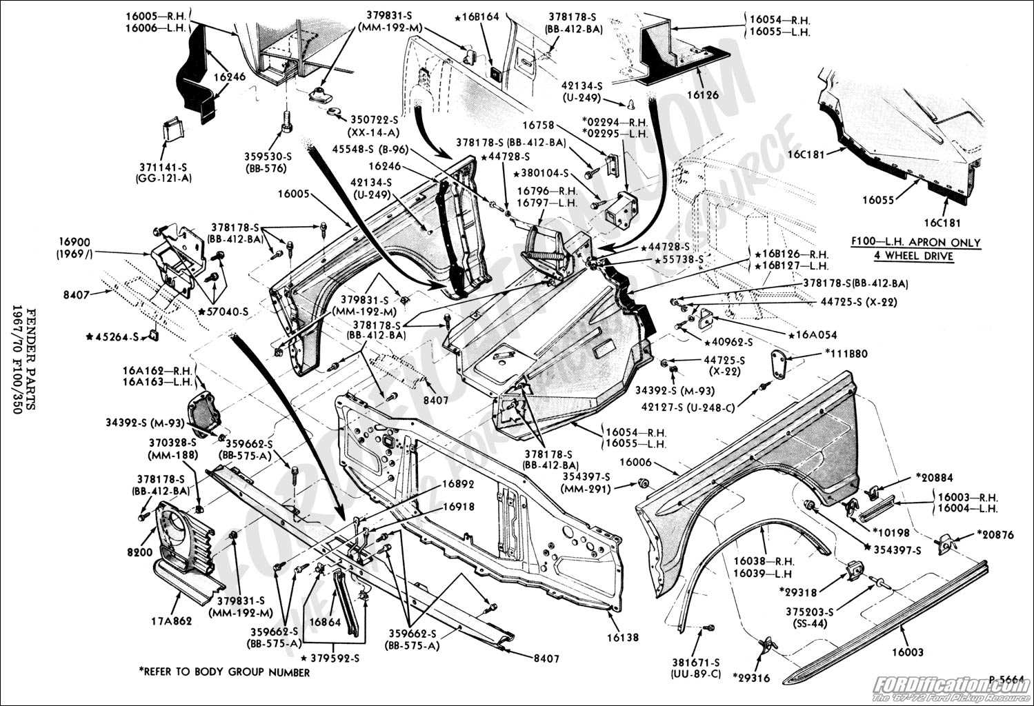 frame ford f150 body parts diagram