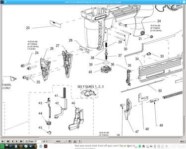 bostitch stapler parts diagram