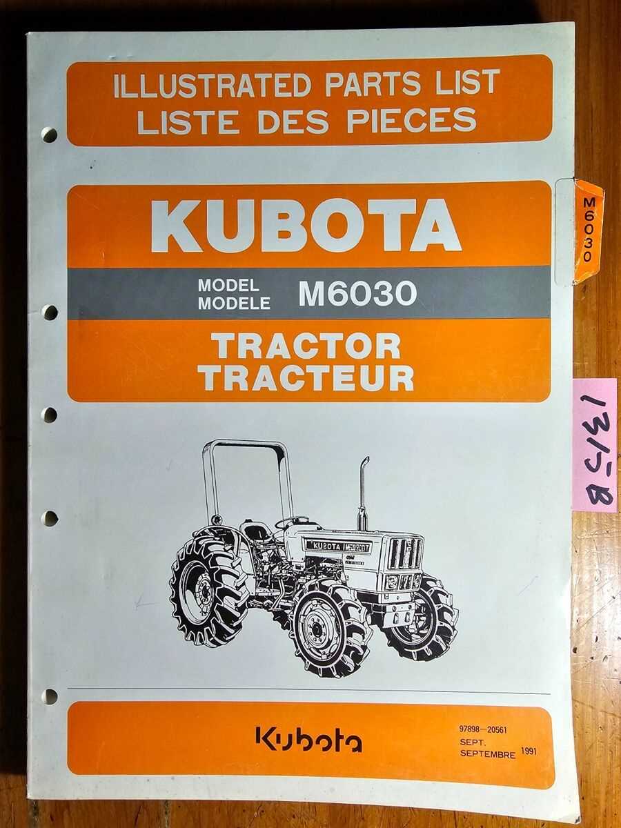 kubota m6800 parts diagram