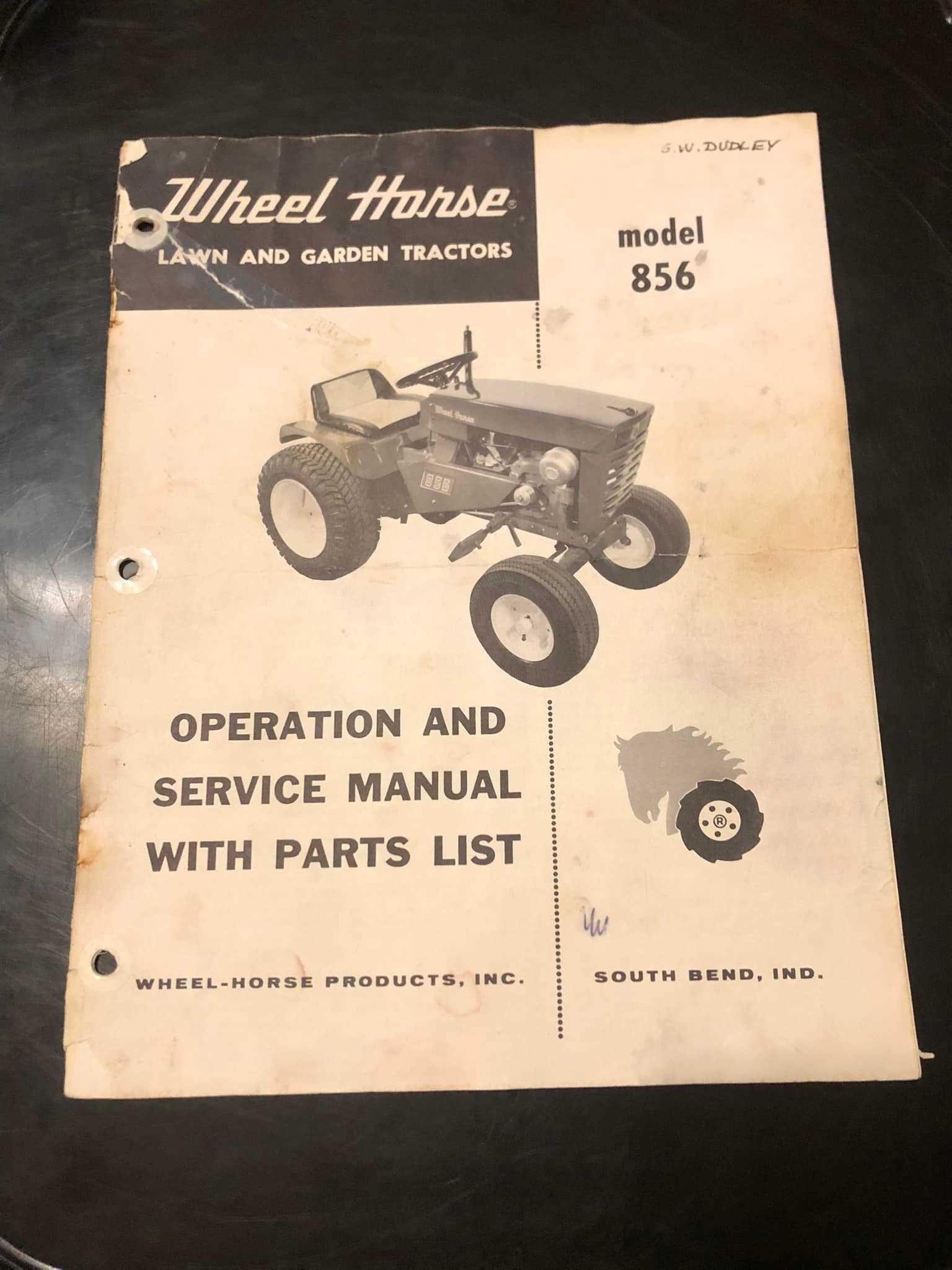 wheel horse mower deck parts diagram