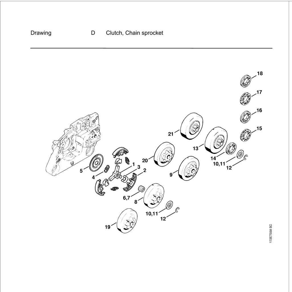 ms250 stihl parts diagram