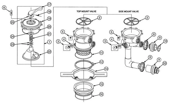 pentair 300 chlorinator parts diagram