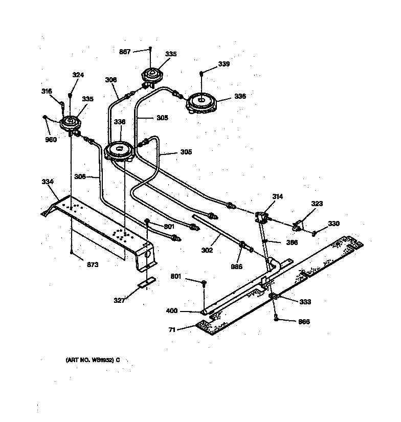 ge gas dryer parts diagram