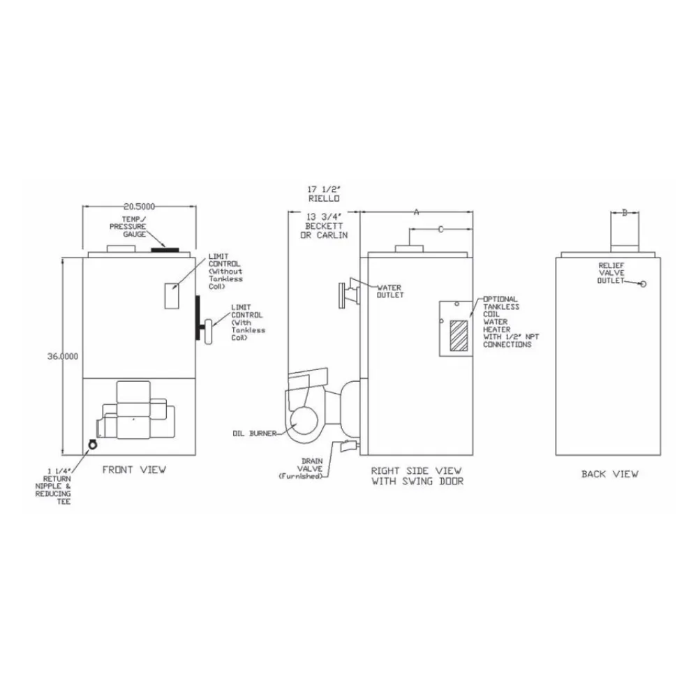 beckett oil burner parts diagram