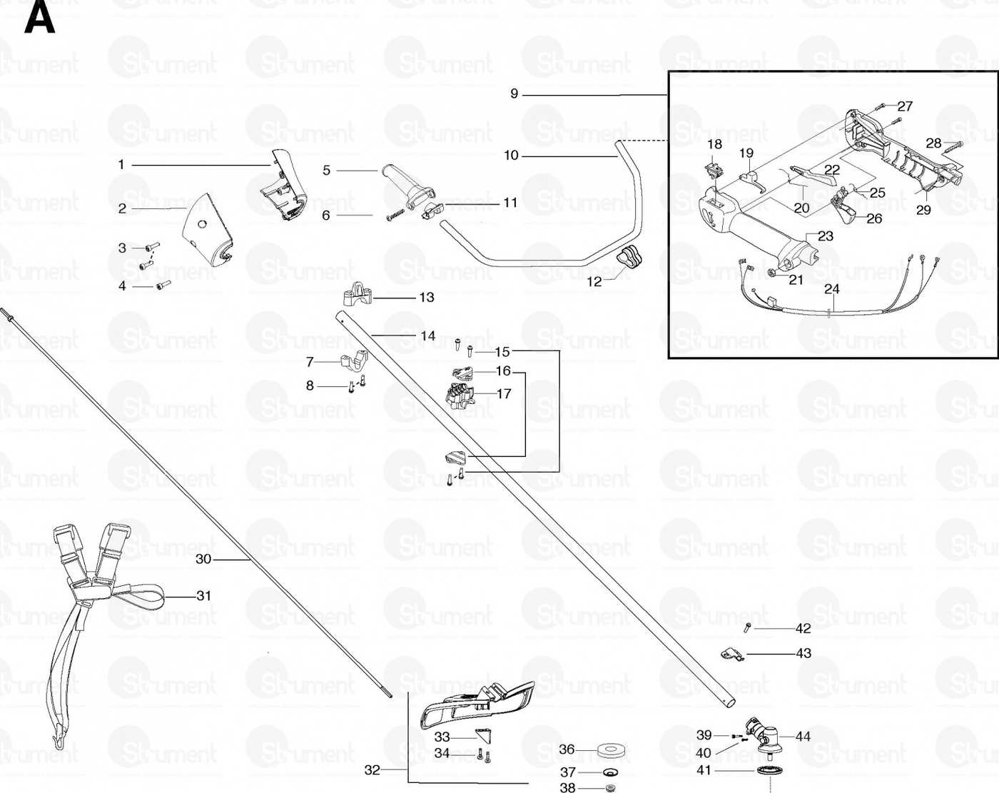 husqvarna hu675hwt parts diagram