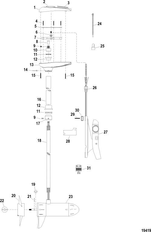 motorguide xi3 parts diagram