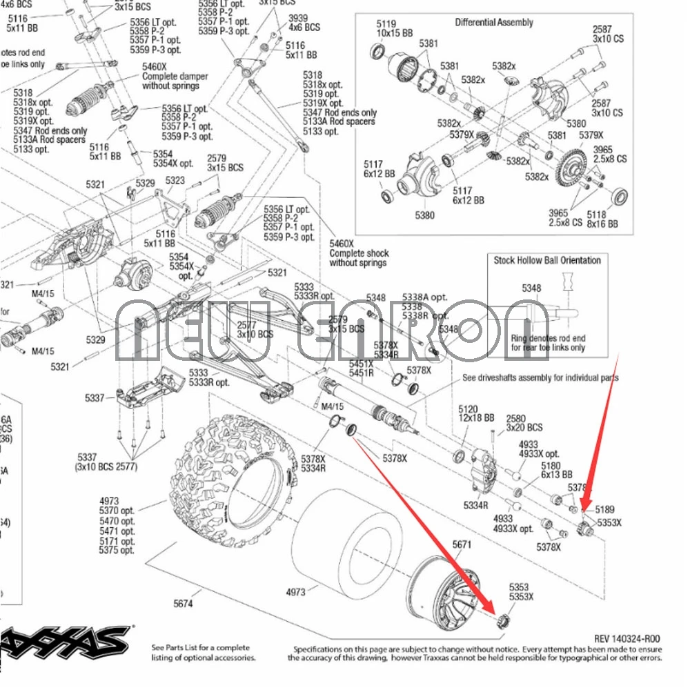 traxxas t maxx 3.3 parts diagram