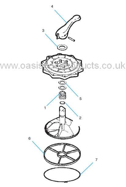 hayward pool sand filter parts diagram