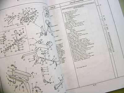 ford 2000 tractor parts diagram