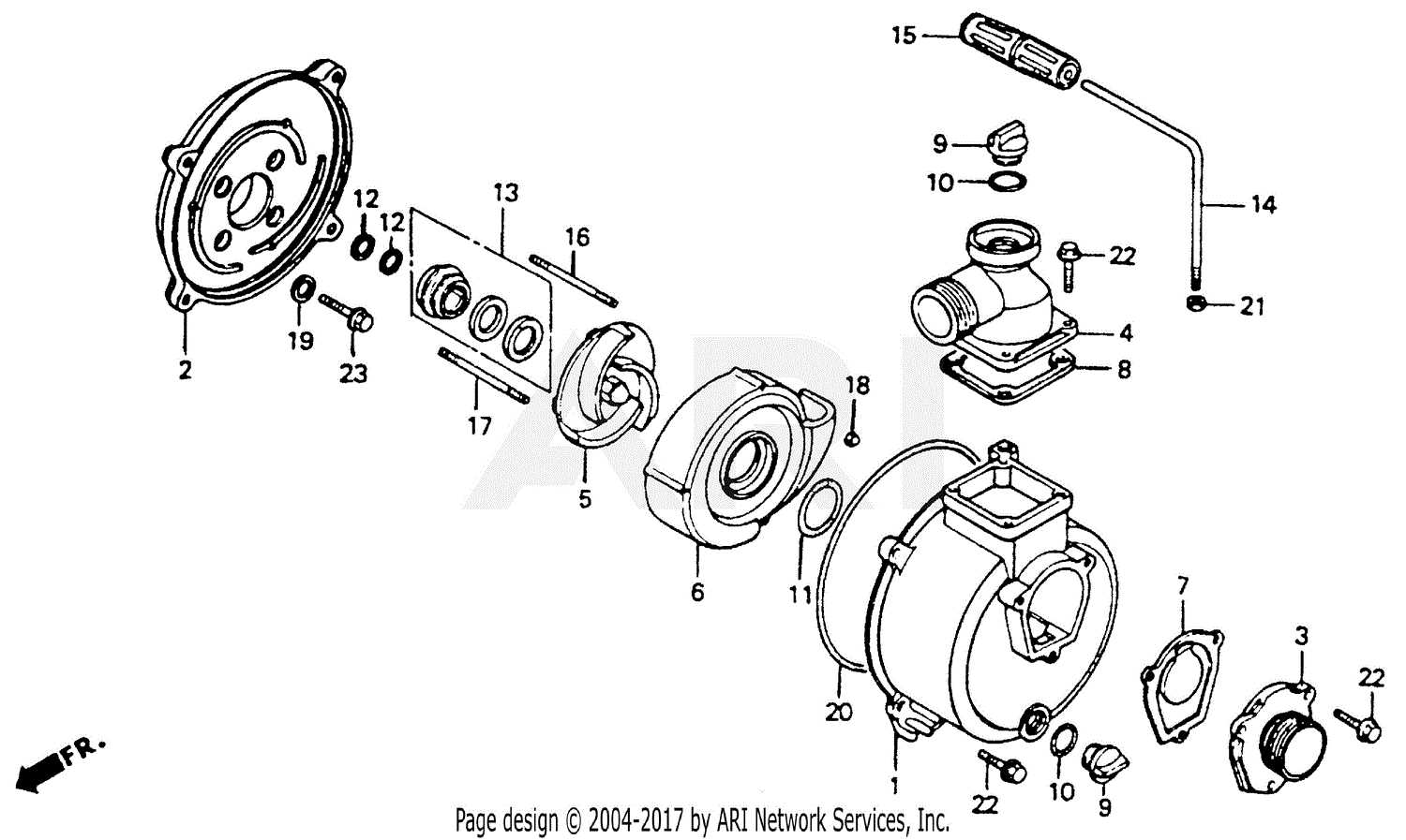 well pump parts diagram