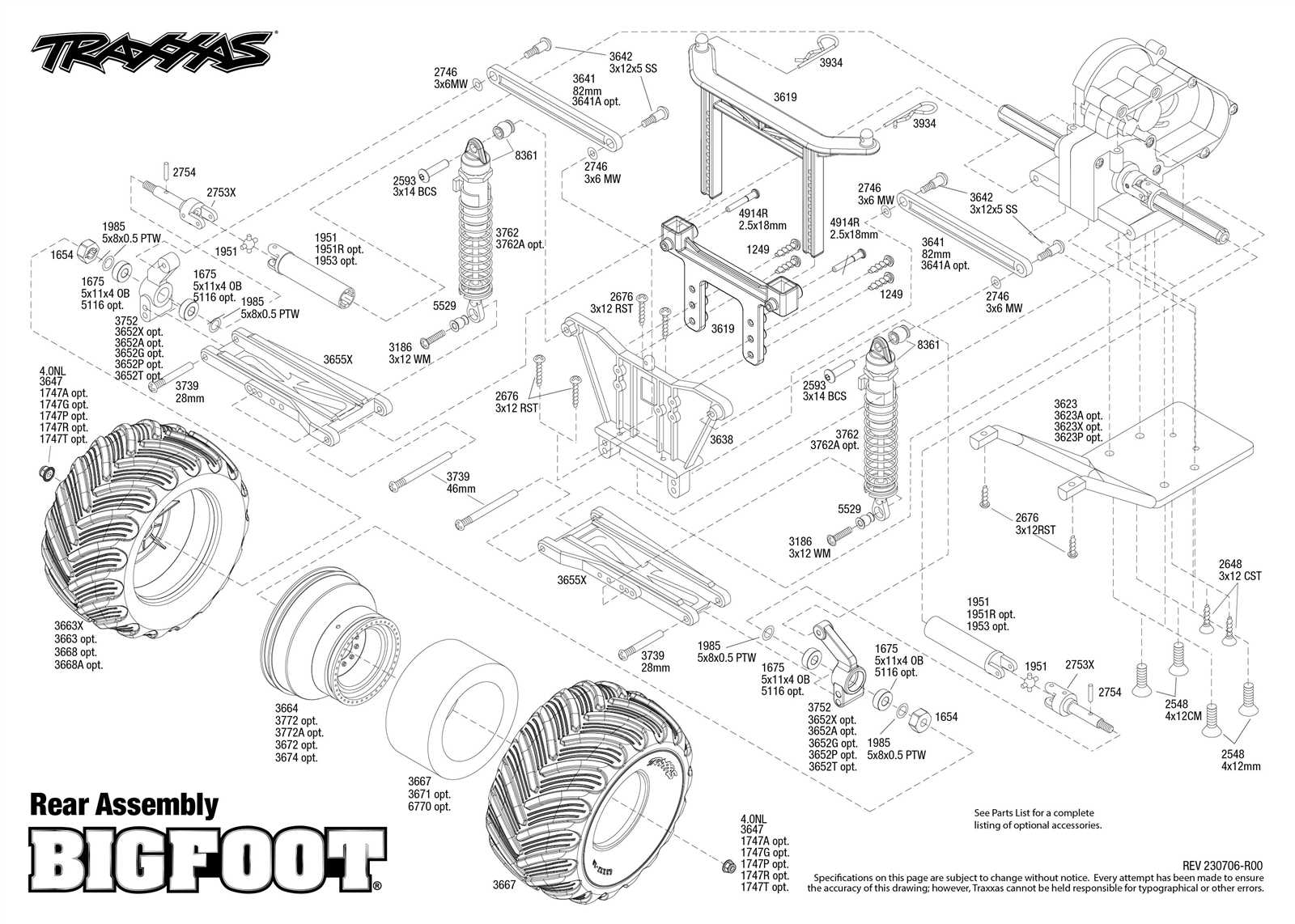 traxxas stampede 2wd parts diagram
