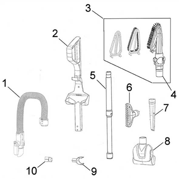 parts diagram hoover windtunnel