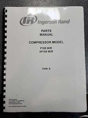 ingersoll rand parts diagram