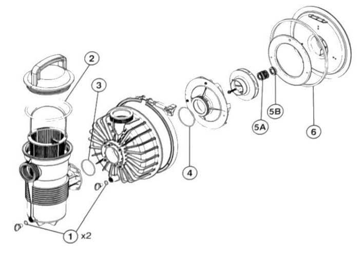 pentair challenger pump parts diagram