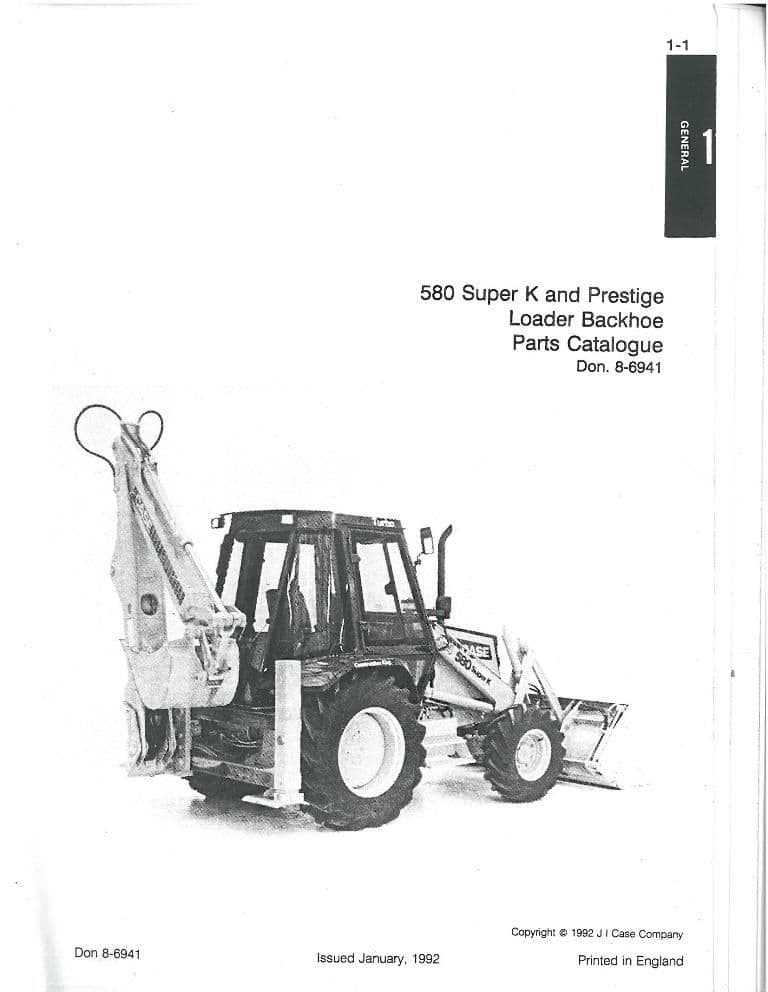 case 580 backhoe parts diagram