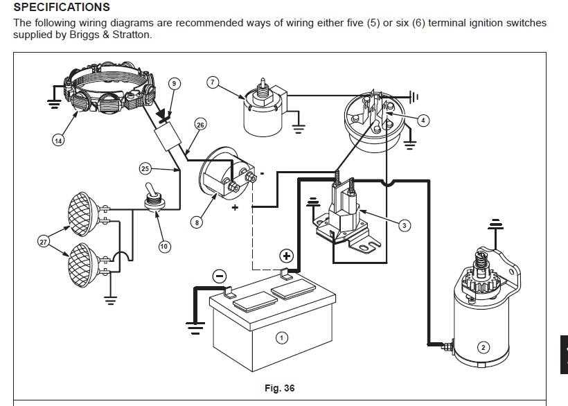 8 hp briggs and stratton engine parts diagram