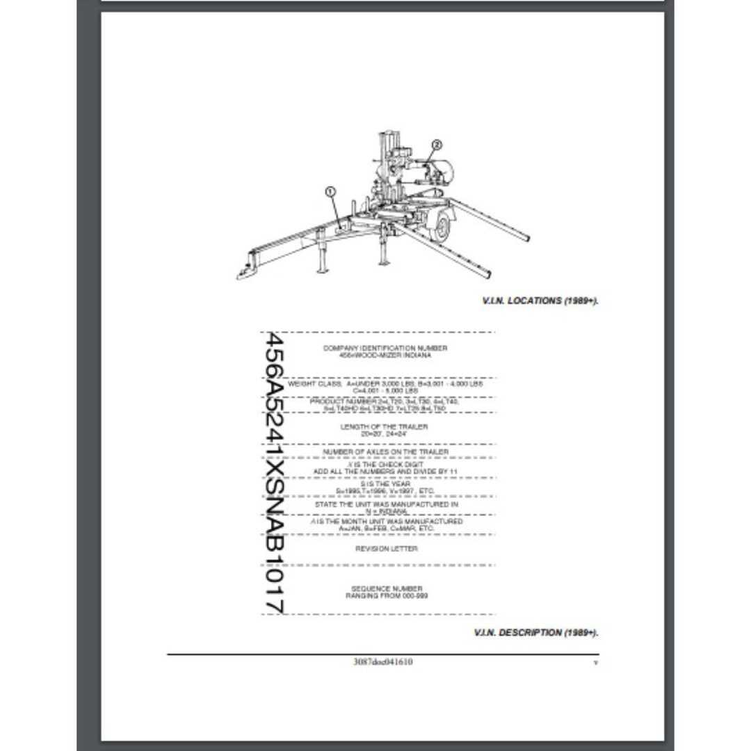 wood mizer parts diagram