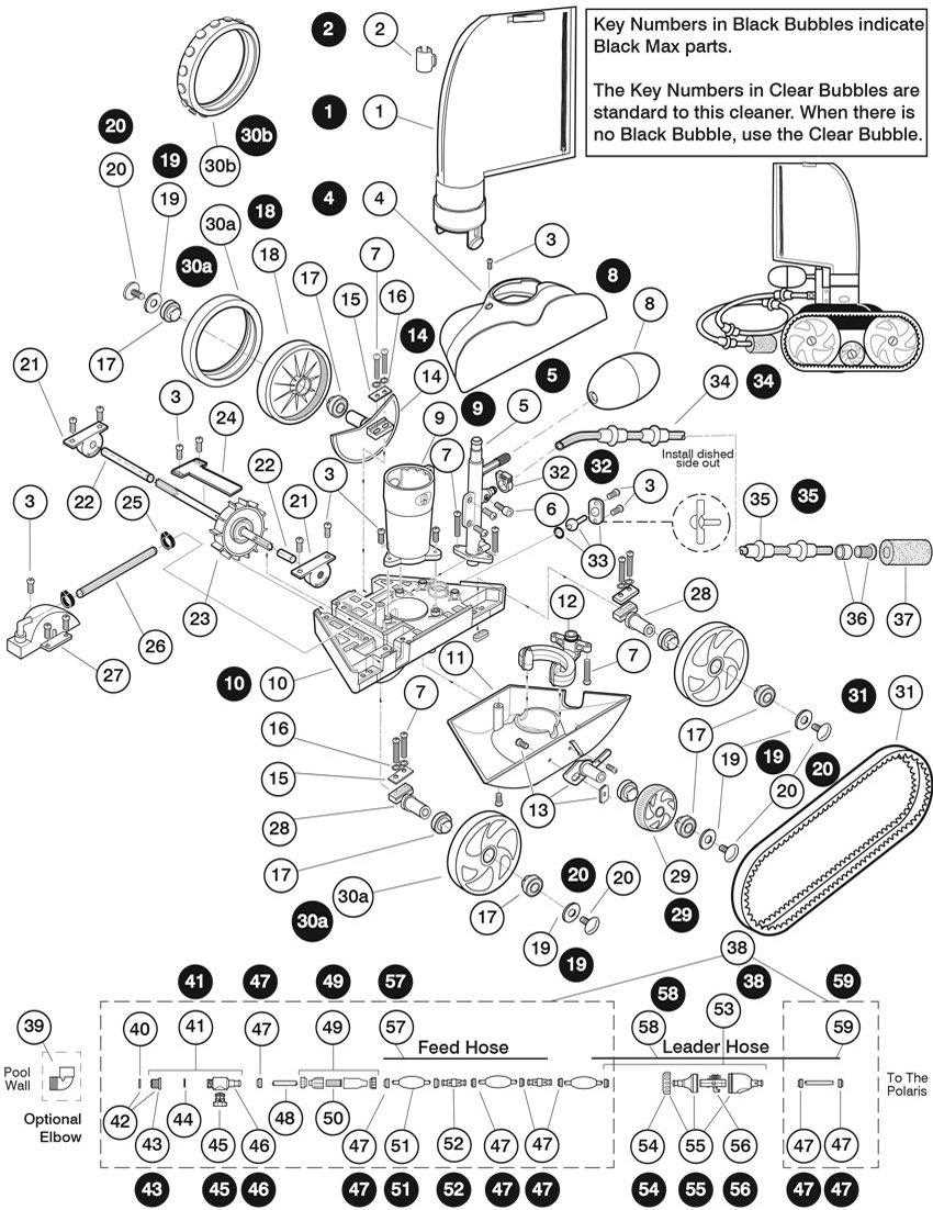 polaris 280 parts diagram