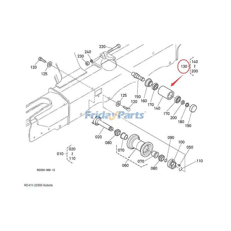 kubota kx040 4 parts diagram