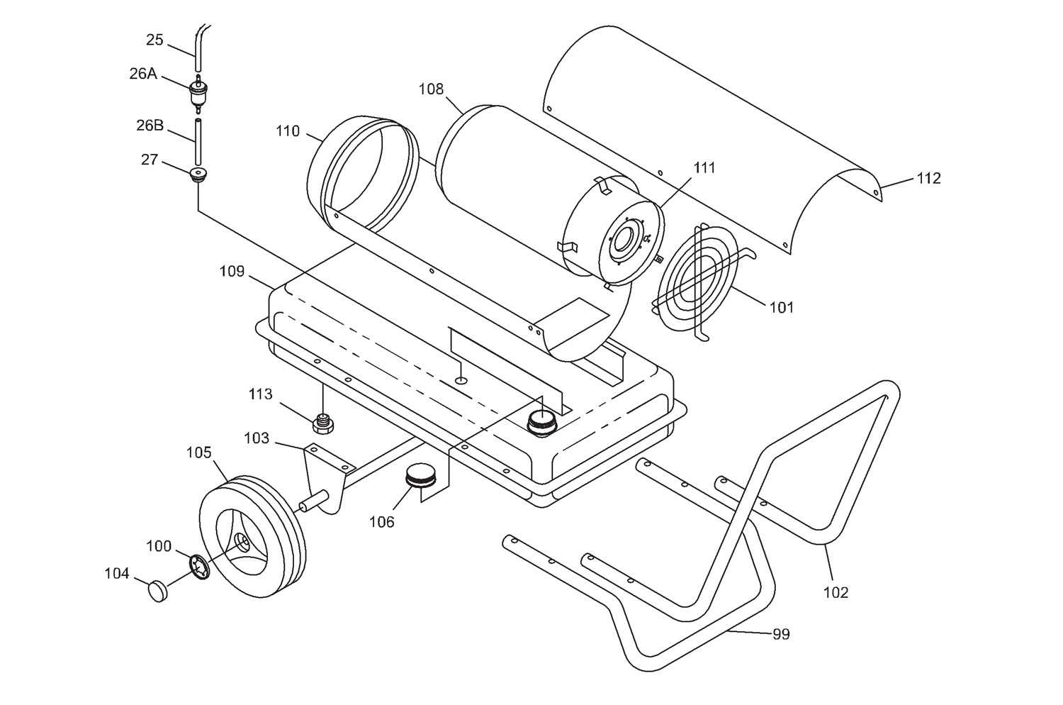 reddy heater parts diagram