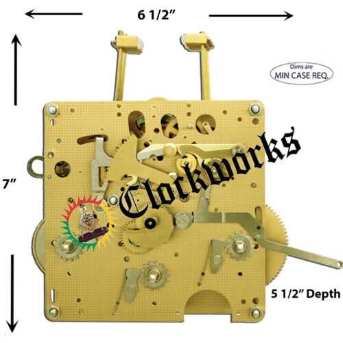 hermle clock movement parts diagram