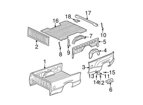 2004 chevy silverado parts diagram